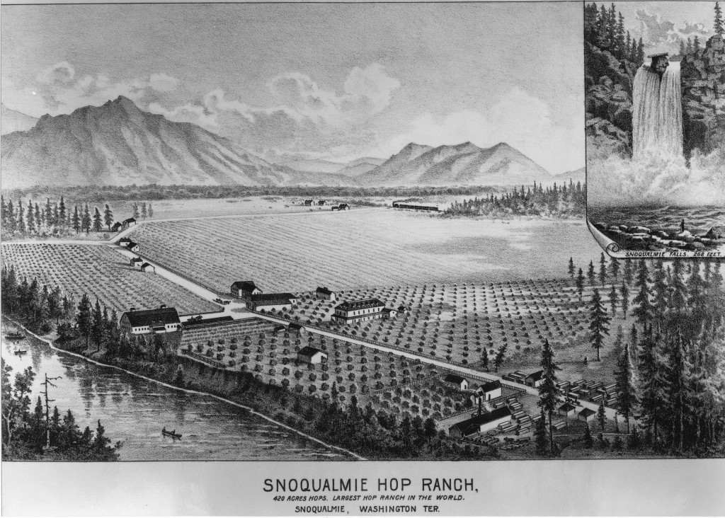 Snoqualmie Hop Ranch - 1889