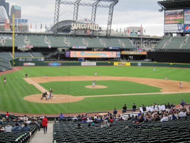 MSHS Baseball vs. Puyallup HS at Safeco Field spring 2012