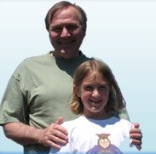 David Spring with daughter, a Twin Falls Middle School student.