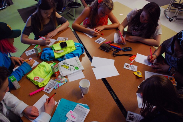 Breakout leadership discussion session at 2012 Be the Change Conference.