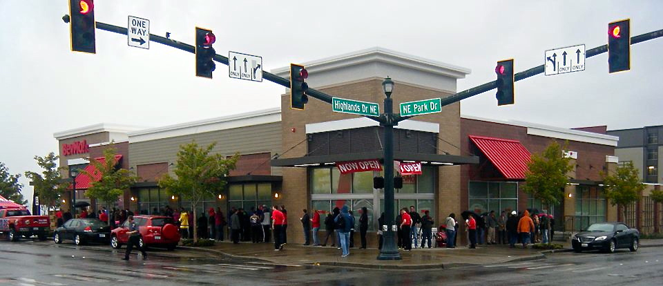 BevMo! opening in Issaquah Highland's new Grand Ridge Plaza, 9/27/2013