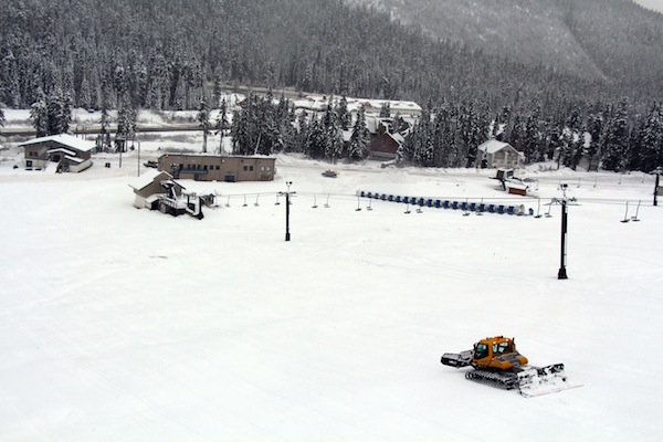 Summit at Snoqualmie readies Summit West for Frday, 1/10/14 opening.