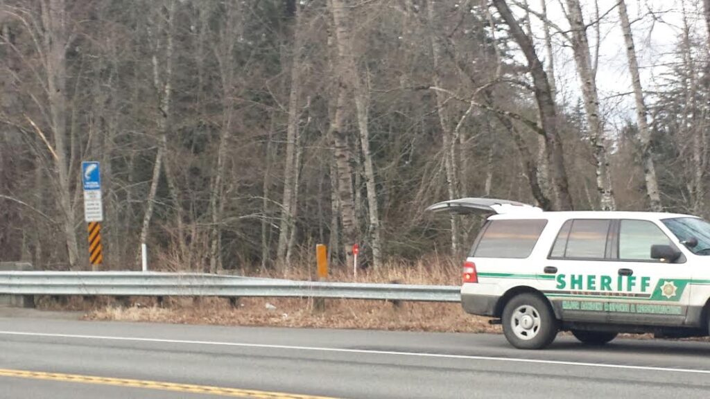 Area of North Bend Way where deceased newborn discovered.