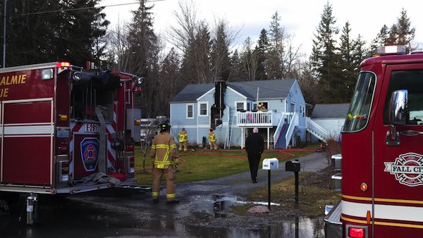 Snoqualmie Fire Dept. responded to fire on Northern Street, 2/3/14