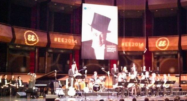 MSHS Jazz Band at 2014 Essentially Ellington competition in NYC. Photo: MSHS Band website