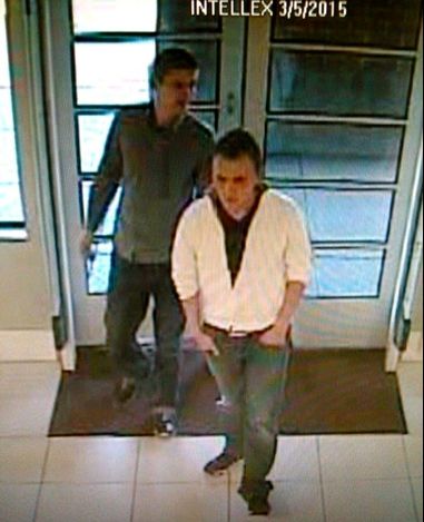 Coach purse theft suspects photo released on 3/5/15 that led to arrest of one suspect.