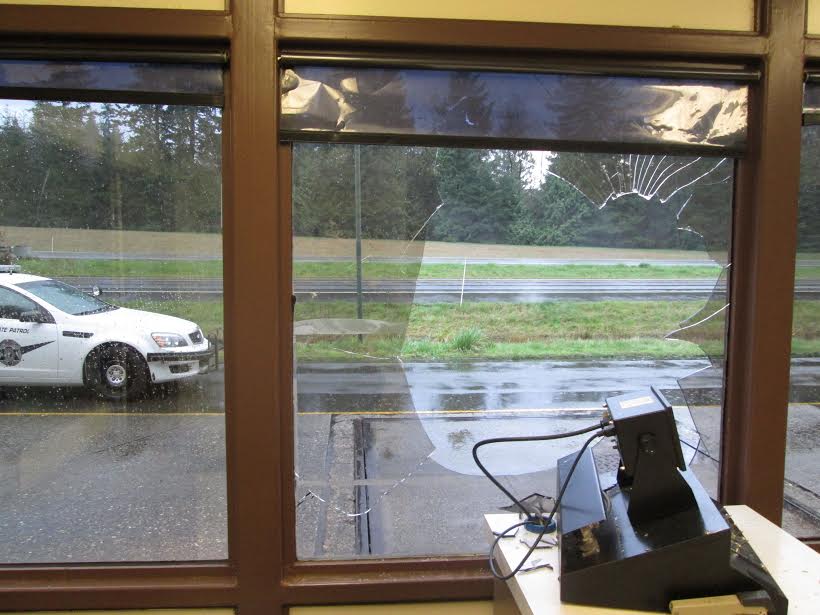 weigh station vandals