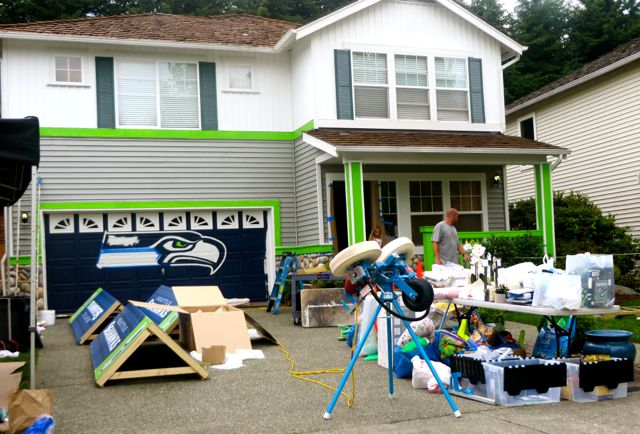 Sunday work on Snoqualmie Ridge home featured in upcoming WA State Lottery Commercial, 6/28/15