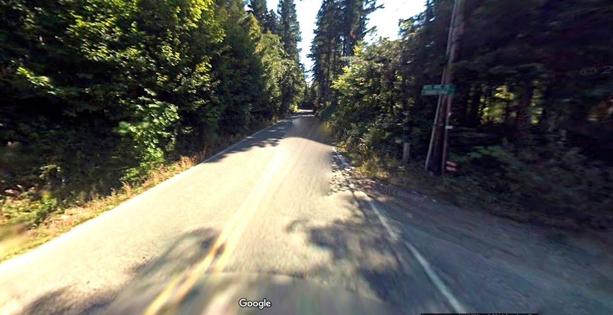Area of proposed Mt. Teneriffe Trailhead along Mt. Si Road near 473rd in North Bend.
