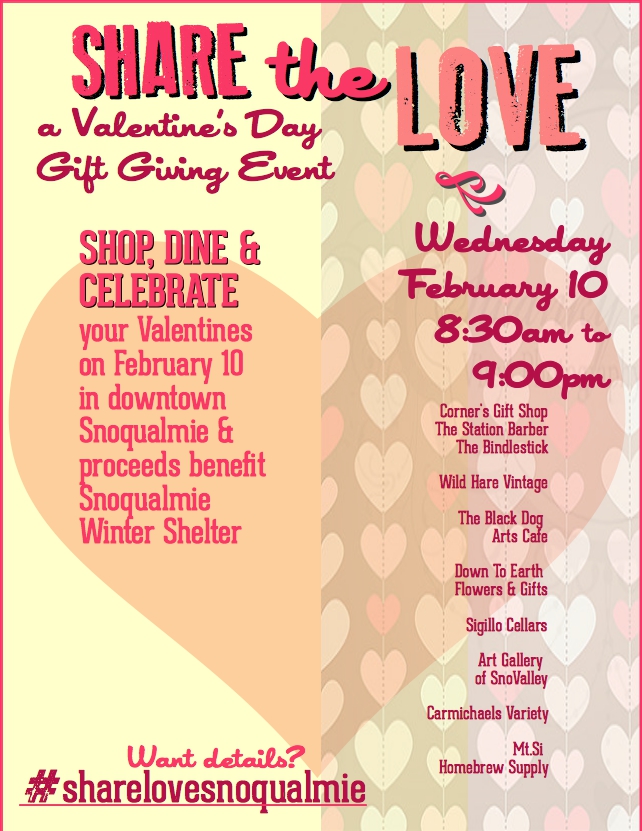 Share the Love flyer