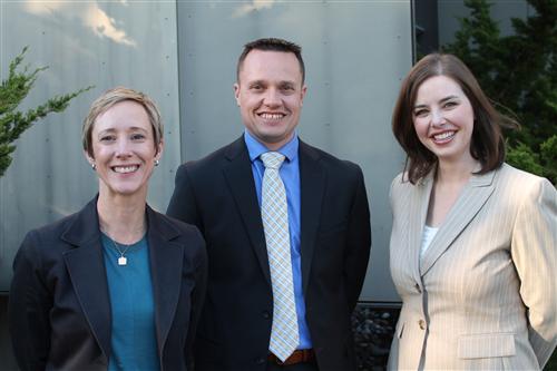 Michelle Trifunovic (CKMS), Ryan Hill (OES), Stephanie Shepherd (NBES). Photo: Snoqualmie Valley School District