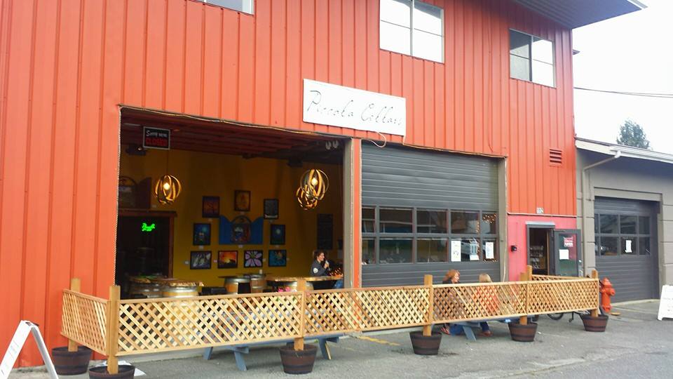 Piccola Cellars tasting room in the old North Bend Fire Station on 2nd Street. Photo: Piccola Cellars Facebook page.
