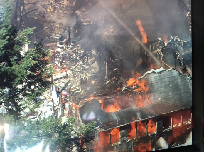 Home in Edgewick area of North Bend, July 27, 2016. Photo; KIRO 7 Chopper