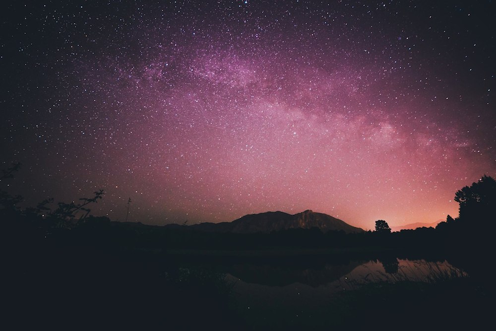 Milky Way over Millpond by Sam Saimo