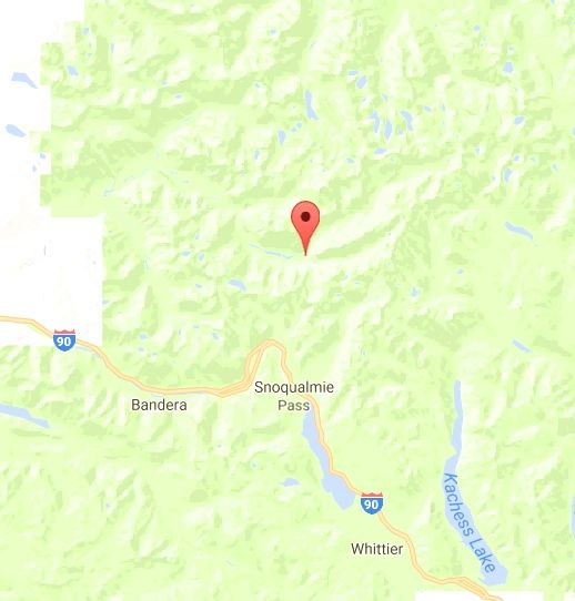 Goldmyer Hot Spring area. Photo: Google maps