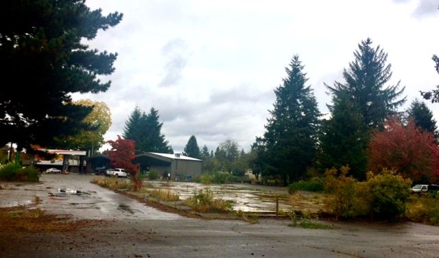 Explosion site on North Bend Way where new Phoenix Plaza will start construction in 2017