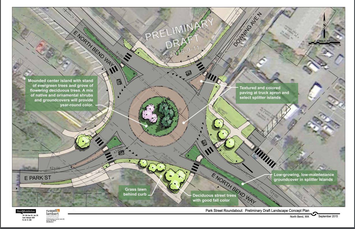 Park Street roundabout plans